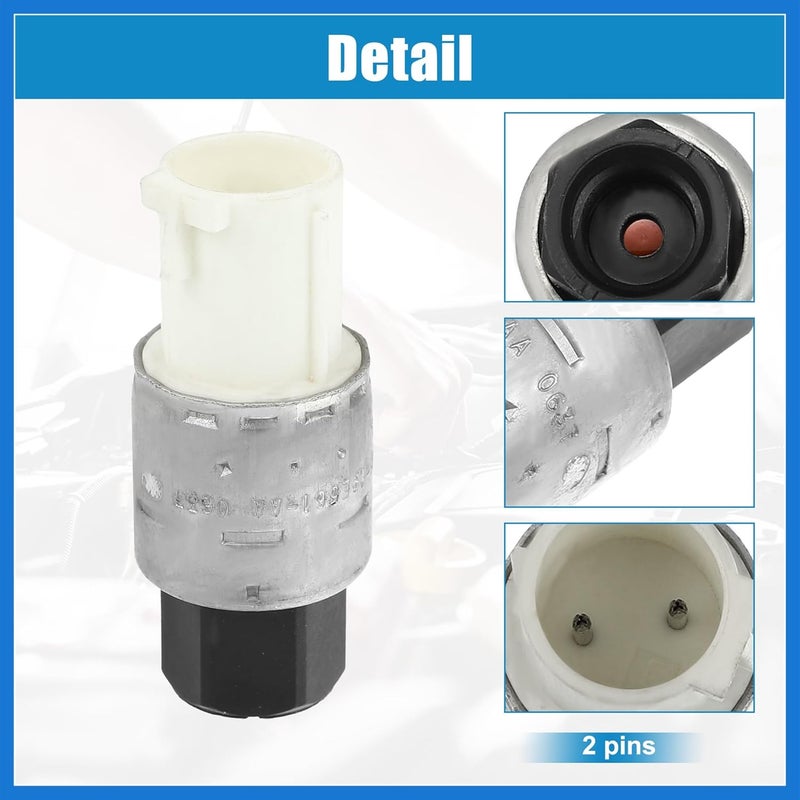 VekAuto A/C Pressure Sensor Switch NO.95BW19E561AA/F5VH19E561AA Air Conditioner Clutch Cycle Switch for Ford F-150 2004-2008 for Lincoln for Mercury Auto Accessories - Image 5